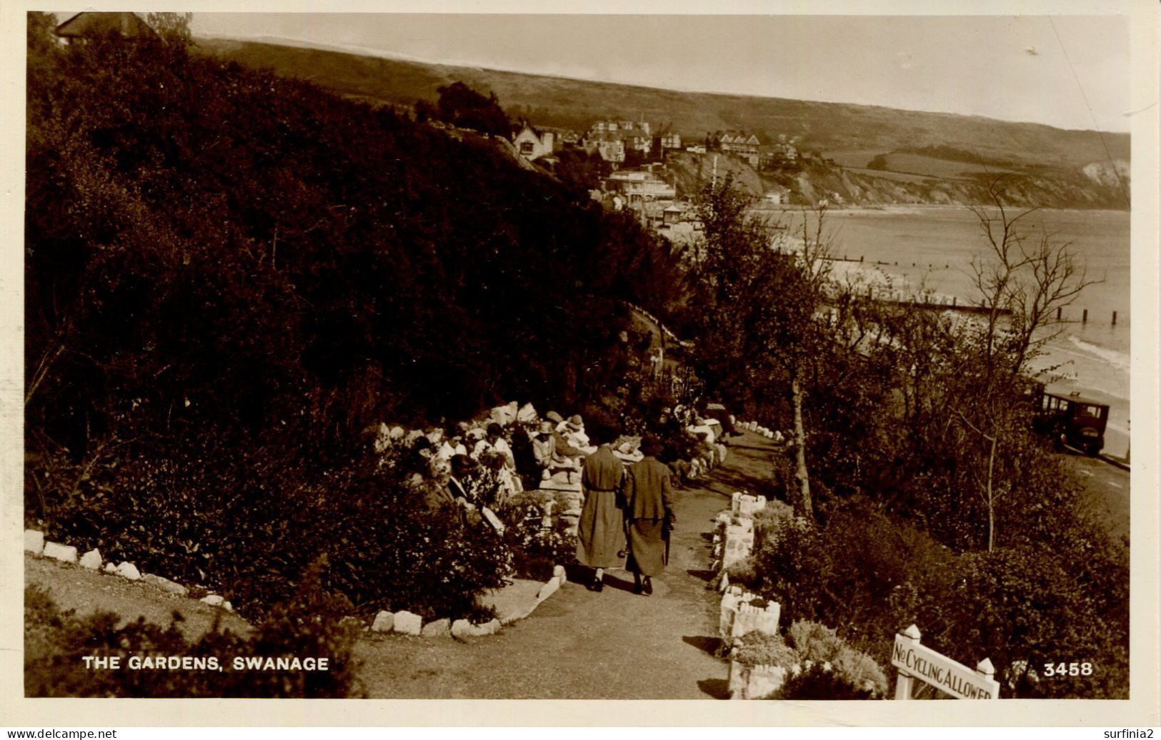 DORSET - SWANAGE - THE GARDENS RP  Do1127 - Swanage