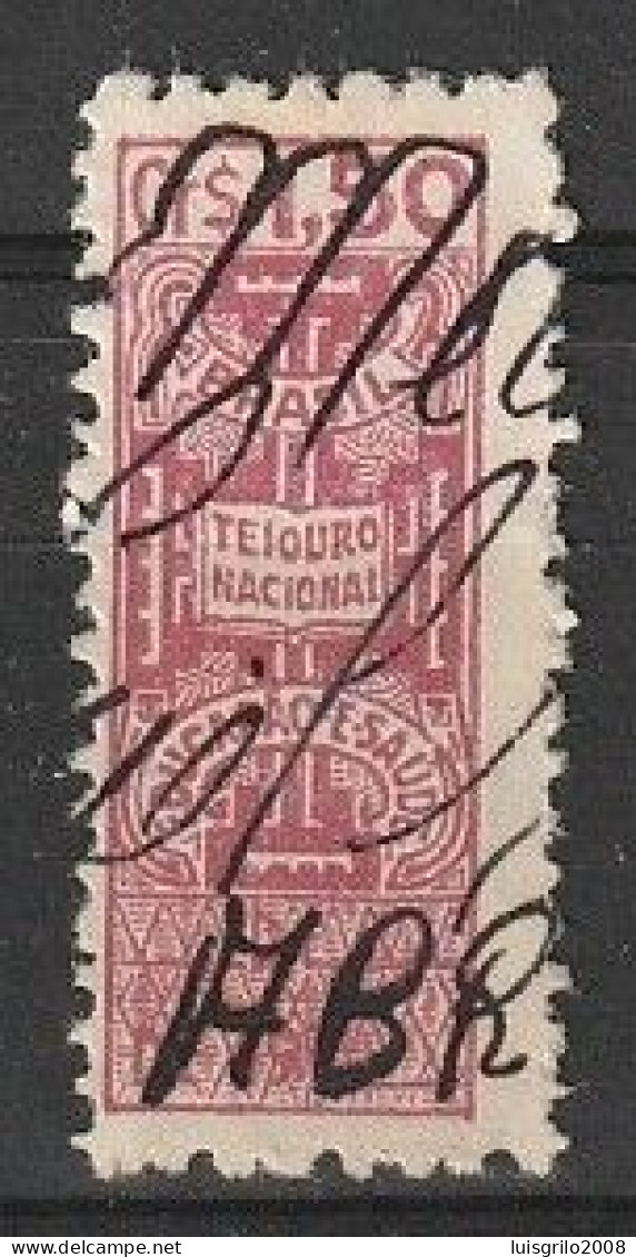 Revenue/ Fiscal, Brasil 1930 - Tesouro Nacional, Educação Saúde . Cr$ 1,50 - Servizio