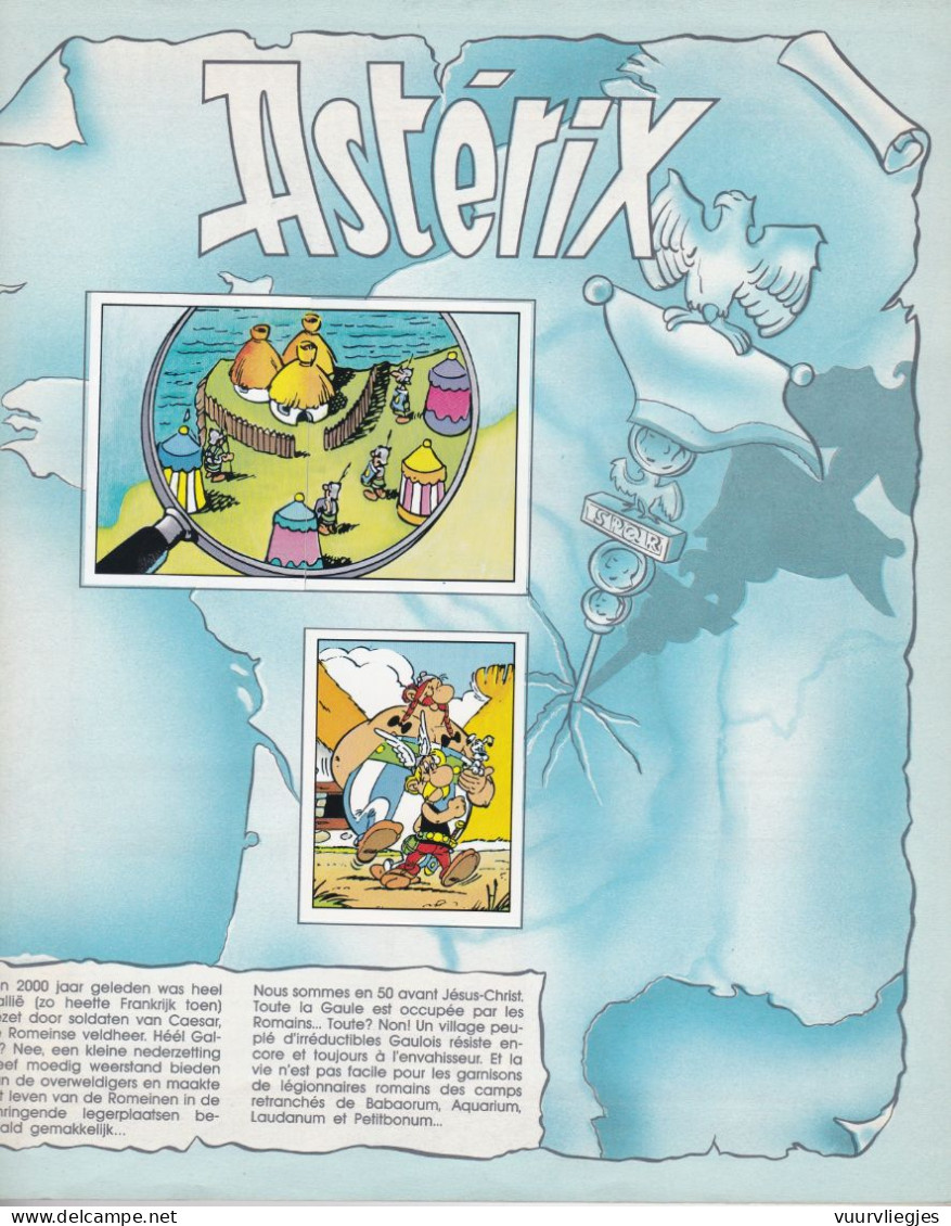 Asterix -  Nederlands - Deels Frans Enkel Sticker 25 Ontbreekt - Edizione Olandese