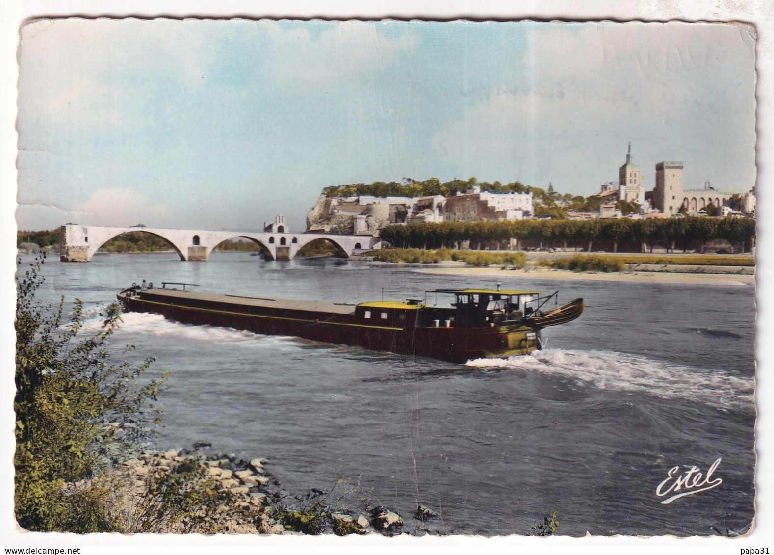 Péniche Sur Le Rhône à AVIGNON - Chiatte, Barconi