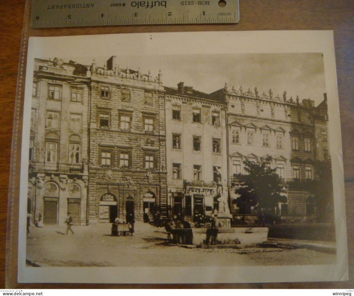 Lwow.WWII,1.Sep.1939.Rynek.Press Photo."Acme Photo" Poland.Ukraine. - Ukraine