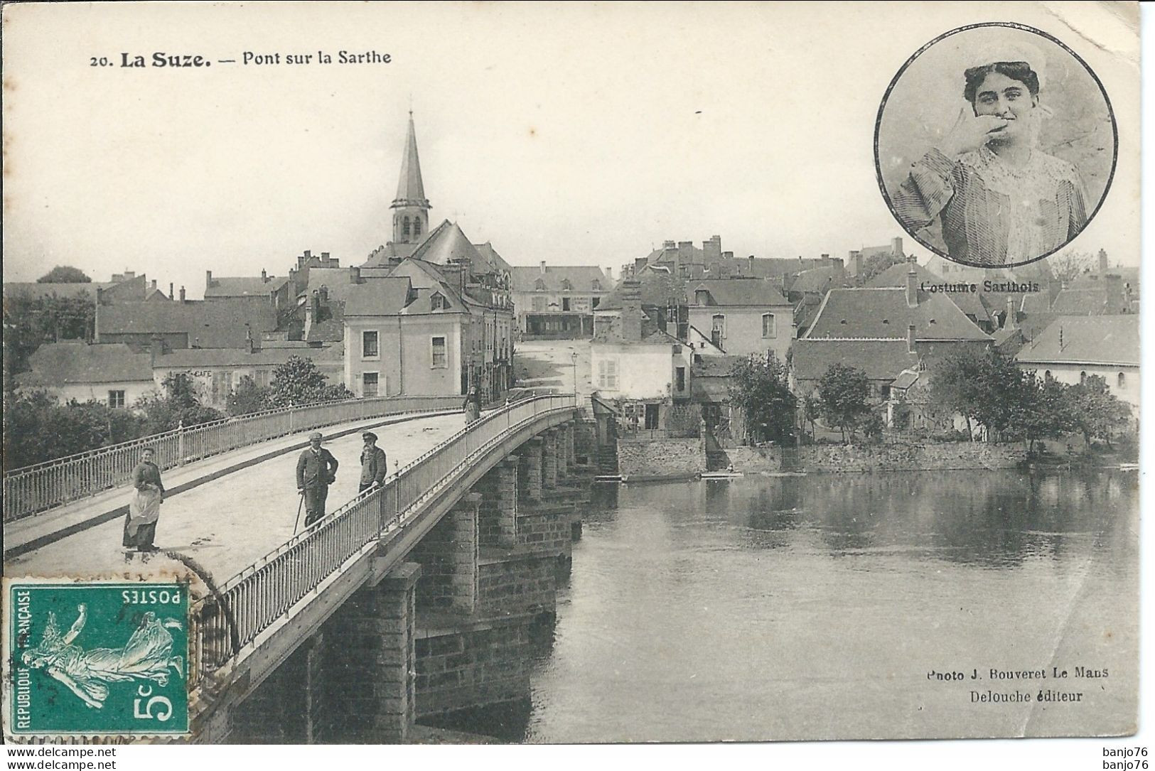 La Suze (72) - Pont Sur La Sarthe - La Suze Sur Sarthe