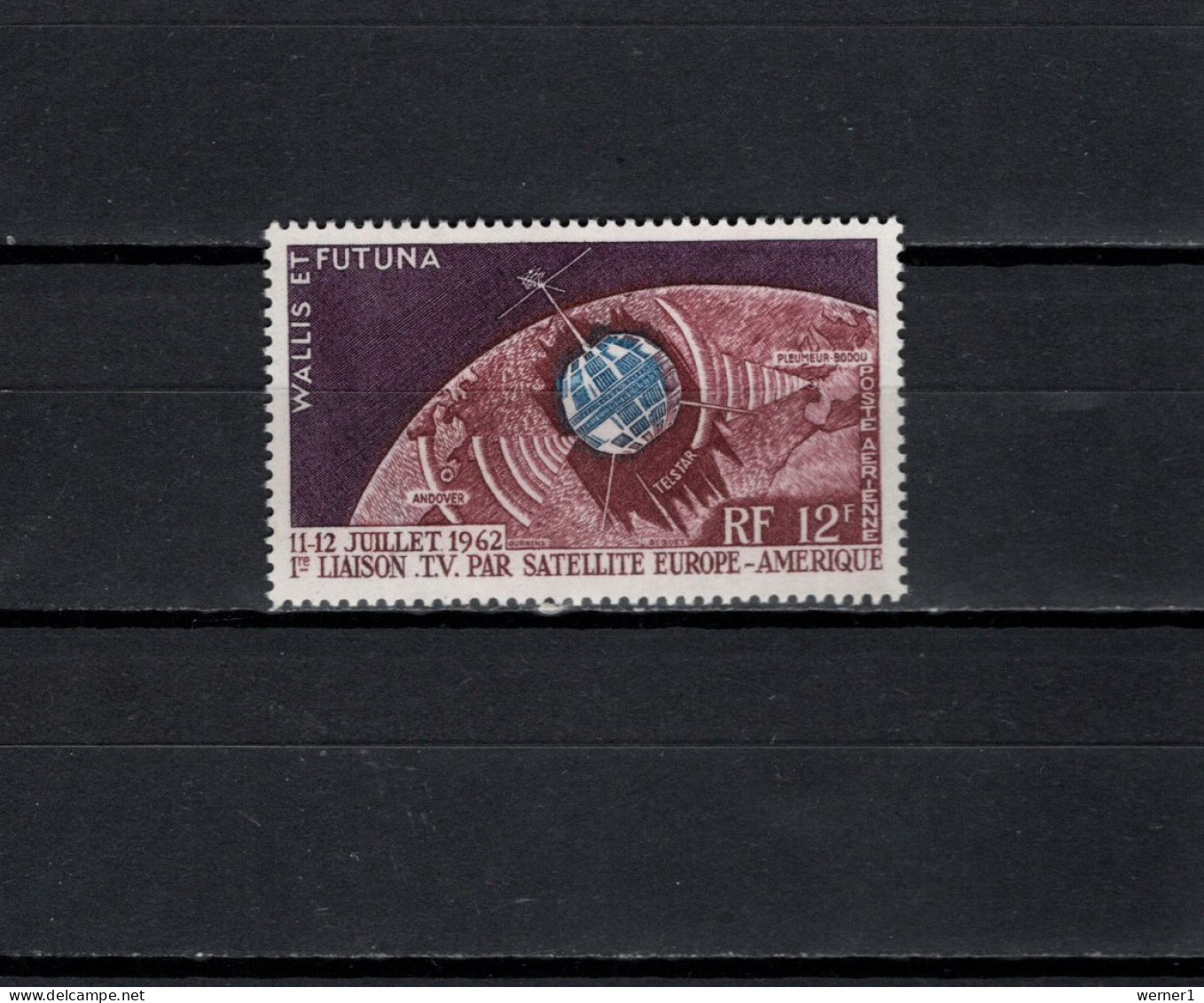 Wallis & Futuna 1962 Space Telstar Stamp MNH - Oceania