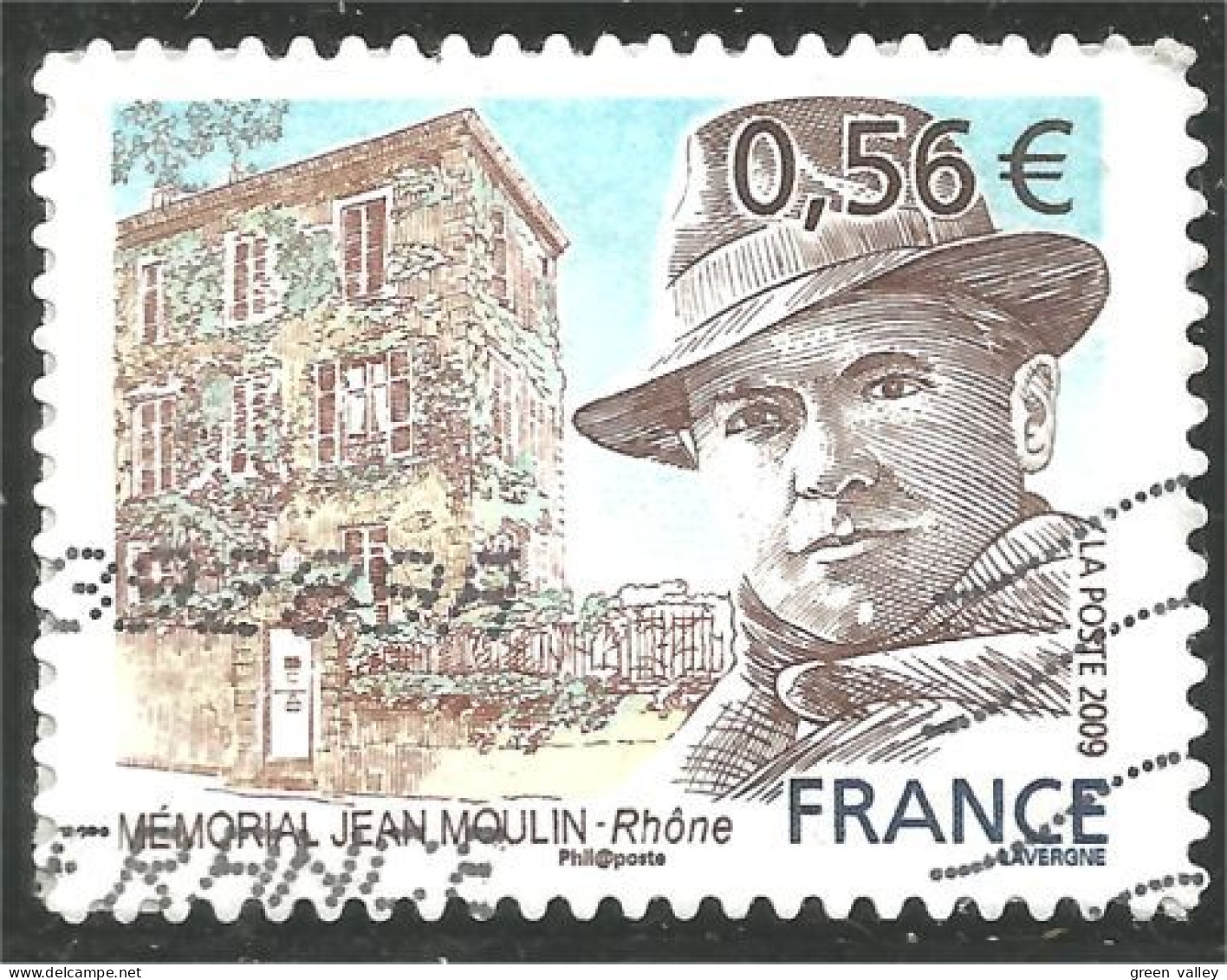 331eu-246 France Jean Moulin Résistant Guerre Occupation War - Militaria