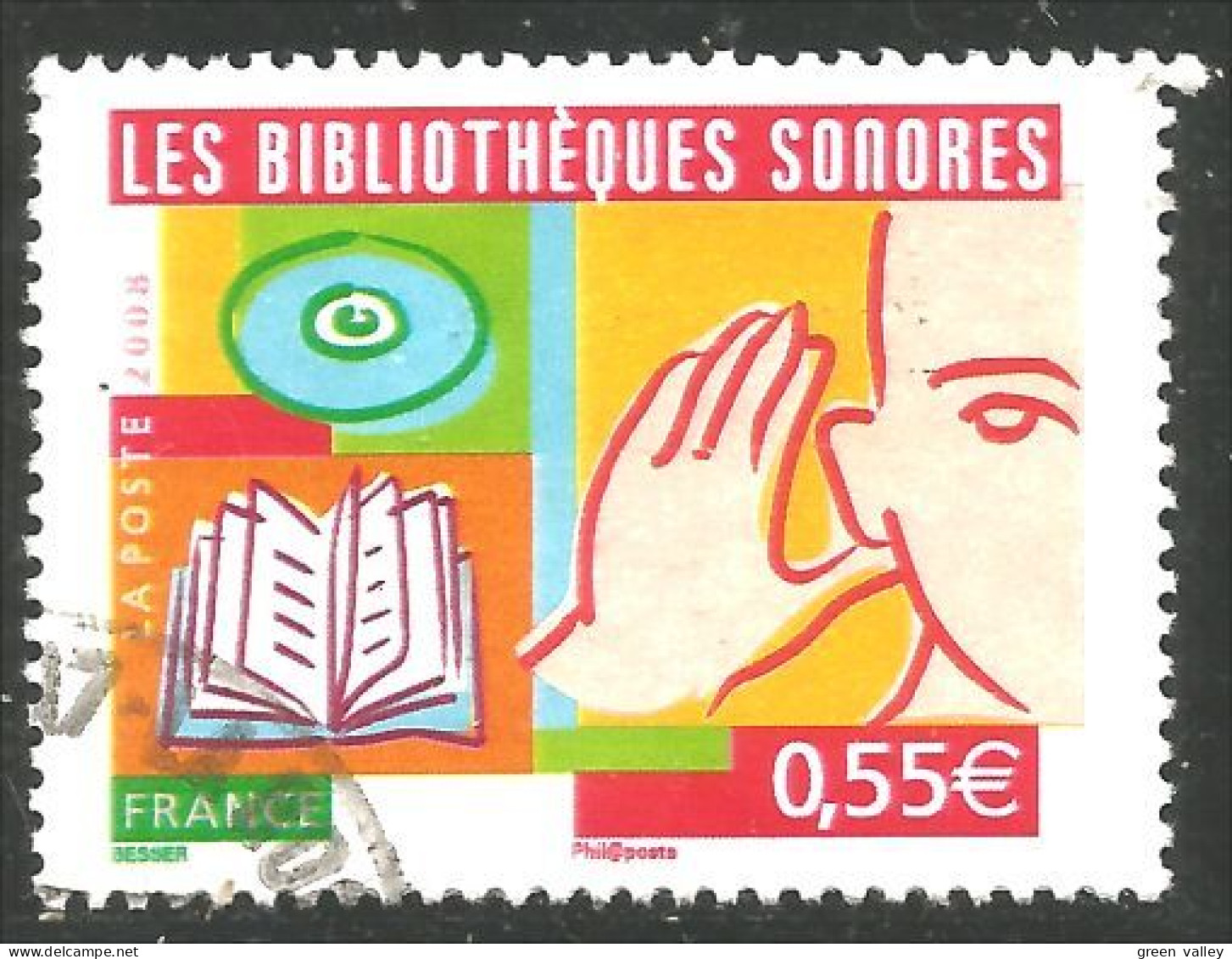 331eu-239 France Bibliothèques Sonores Audio Library Sourd Deaf Handicap - Handicaps