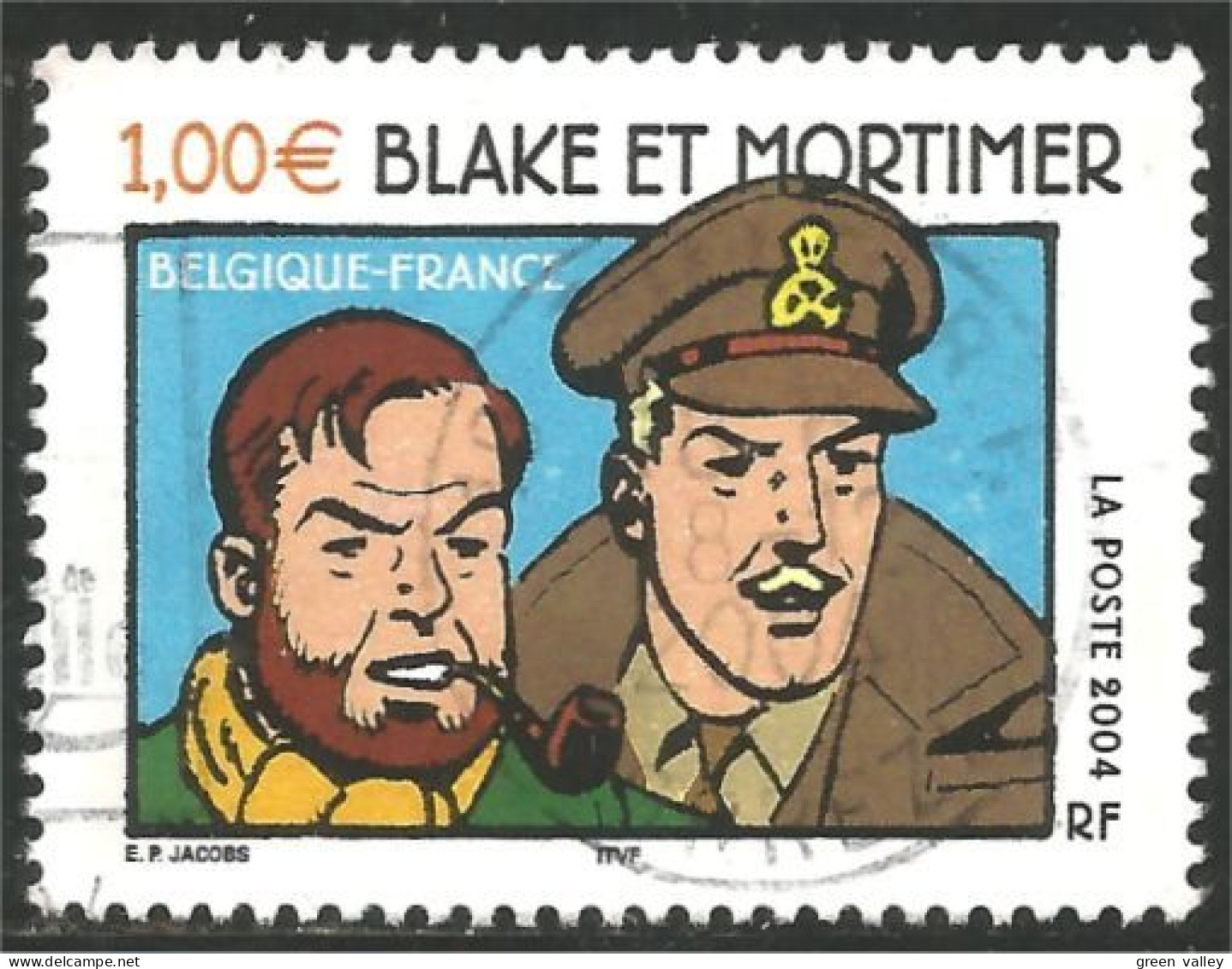 331eu-224 France Blake Mortimer Dessin Bande Dessinée Cartoon - Comics