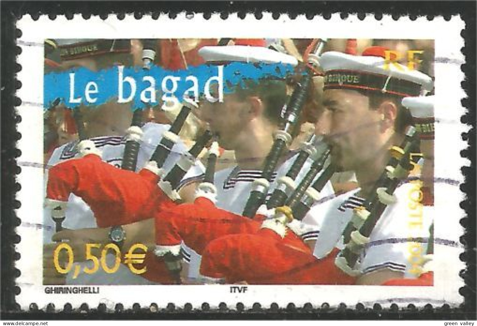 331eu-222 France Bagad Musique Music Cornemuse Bagpipe - Muziek