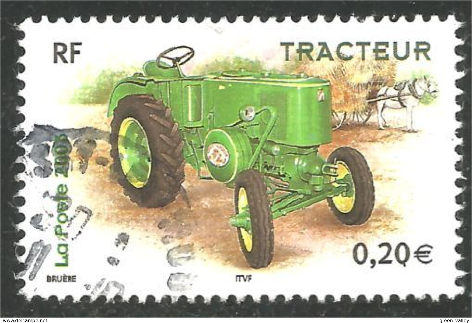 331eu-217 France Tracteur Ferme Tractor Horse Cheval Pferd Caballo Paard Agriculture - Agriculture