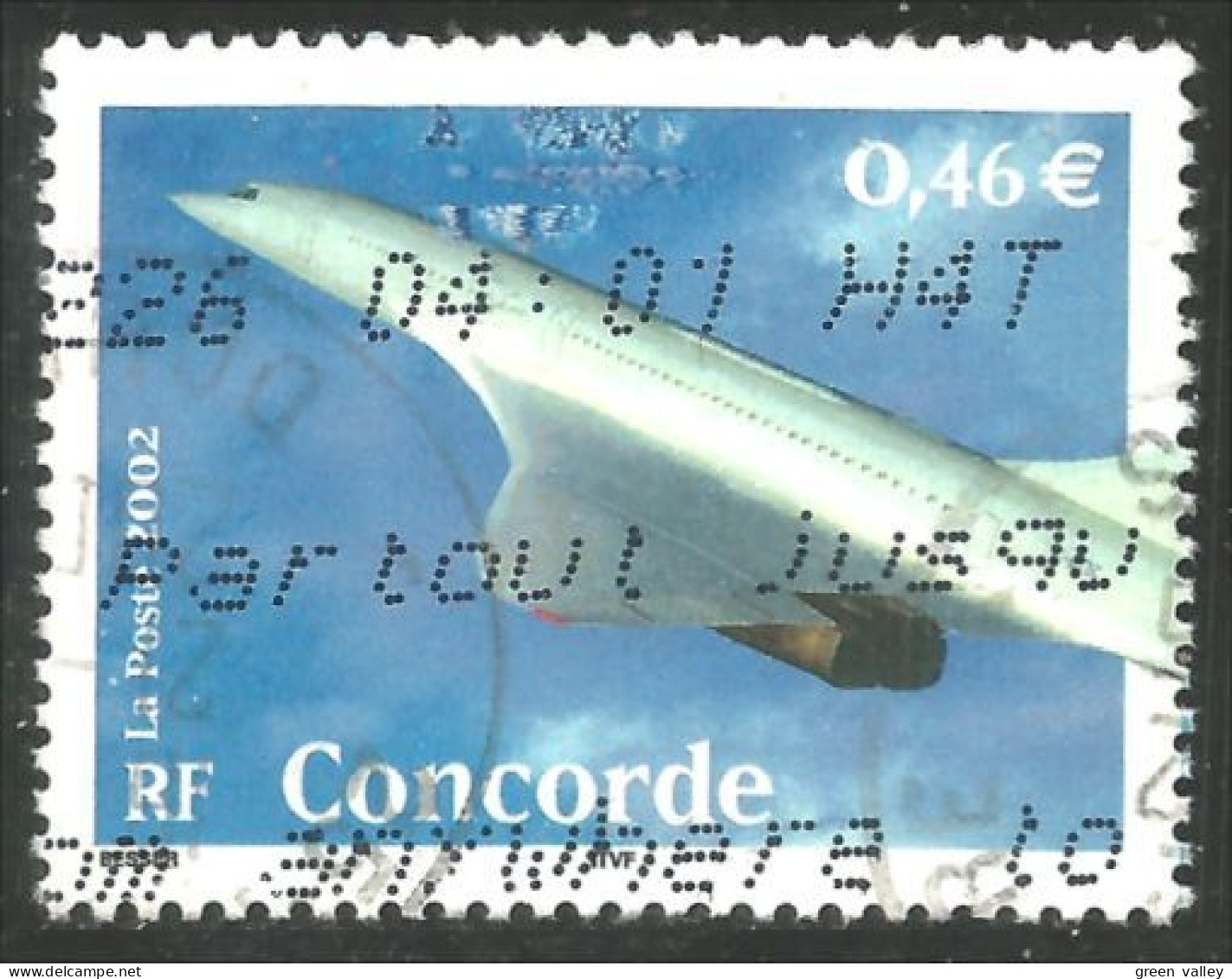 331eu-220 France Avion Concorde Concord Airplane Aereo - Airplanes