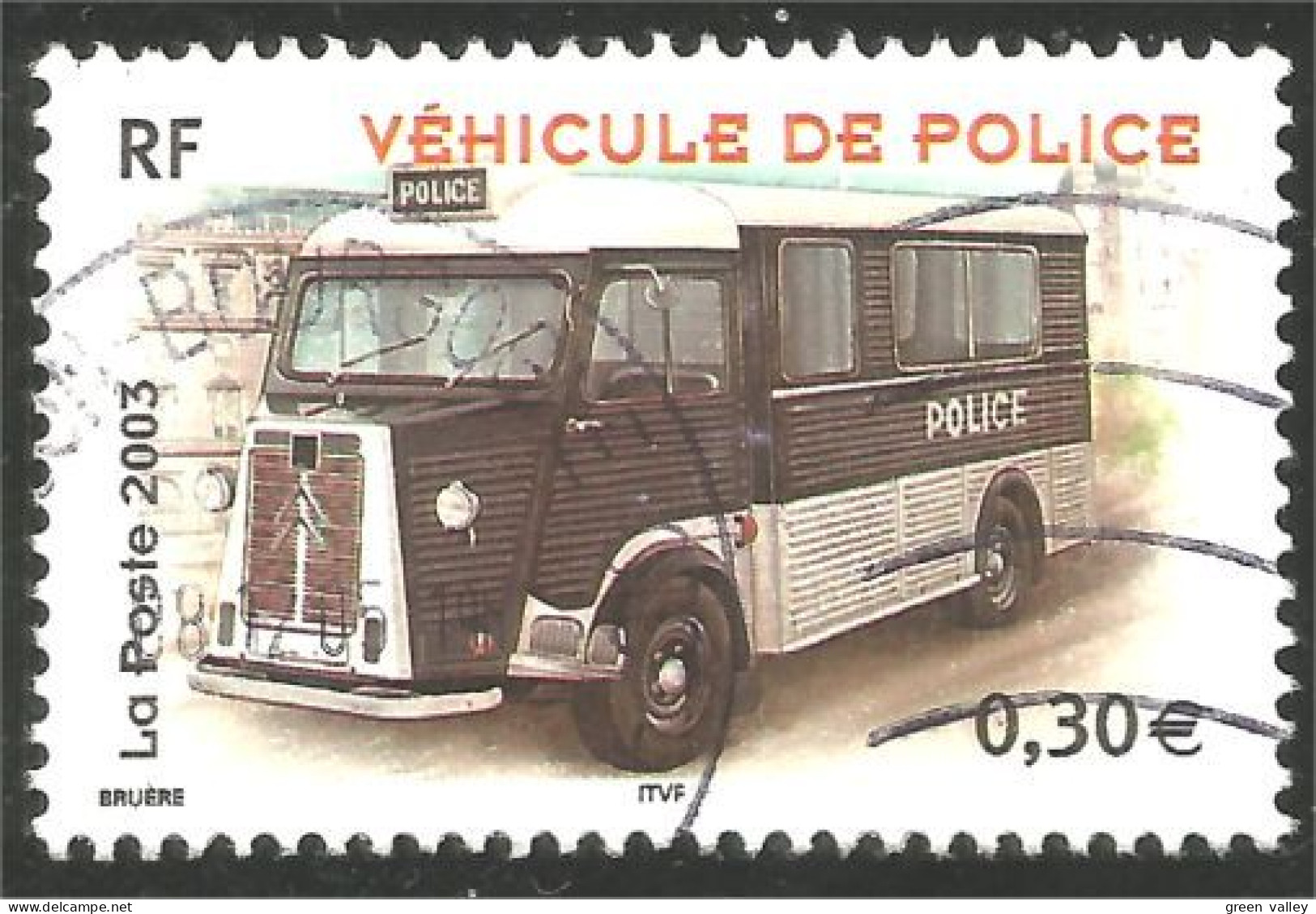 331eu-216 France Camion Police Car Truck Fourgon - Police - Gendarmerie