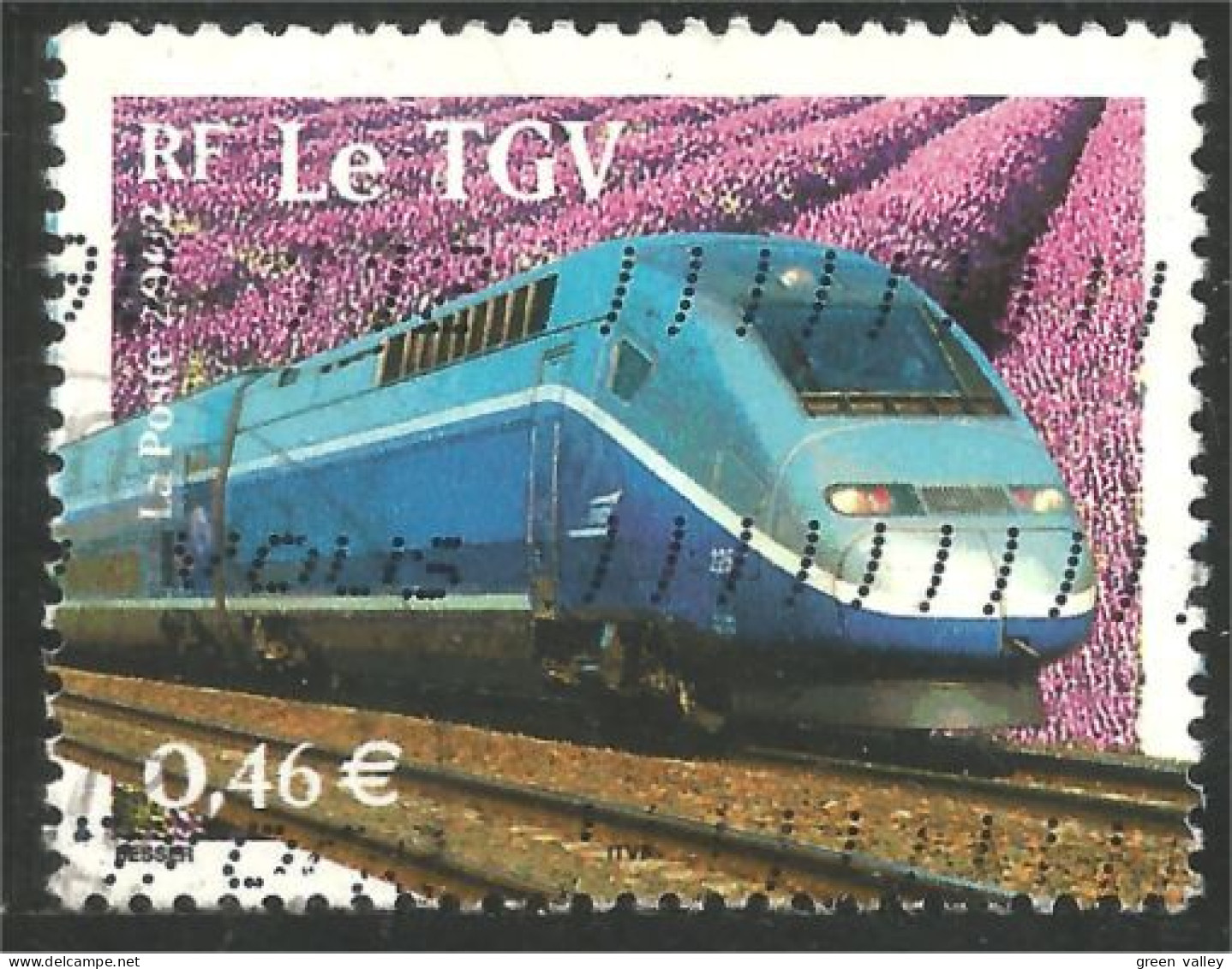 331eu-208 France TGV Train Railway Zug Treno Locomotive - Treni