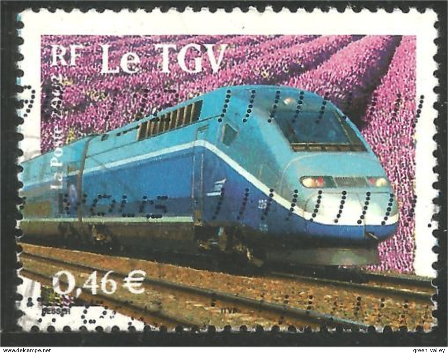 331eu-208 France TGV Train Railway Zug Treno Locomotive - Trains