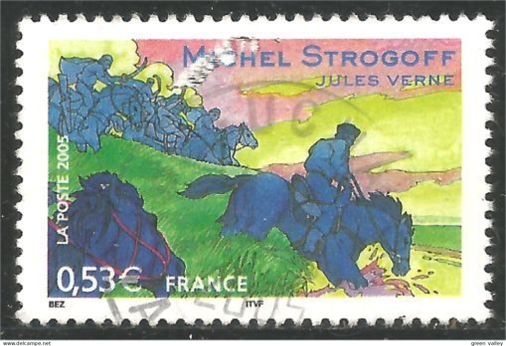 331eu-206 France Michell Strogoff Jules Verne Horse Cheval Pferd Caballo Paard - Cavalli