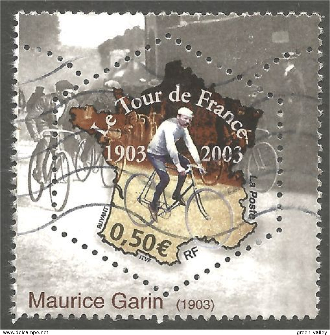 331eu-184 France Cyclisme Bicycle Tour De France 1903 Fahrrad Ciclismo Bicicletta - Radsport