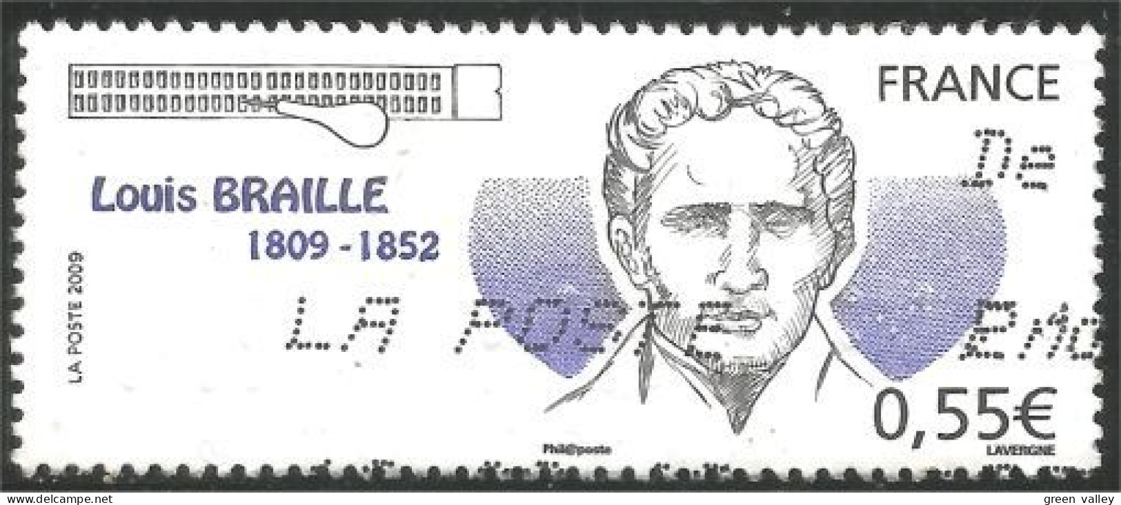 331eu-169 France Louis Braille Aveugle Blind Handicap Handicapped - Behinderungen