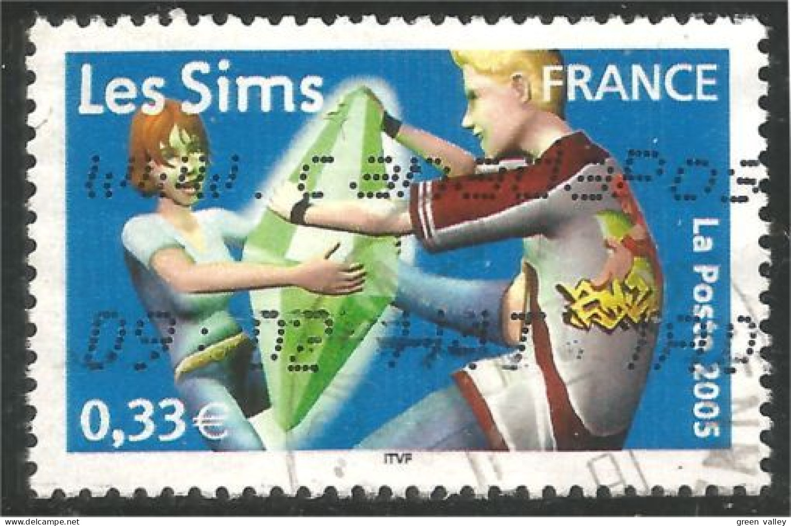 331eu-148 France Les Sims Jeu Video Game - Ohne Zuordnung