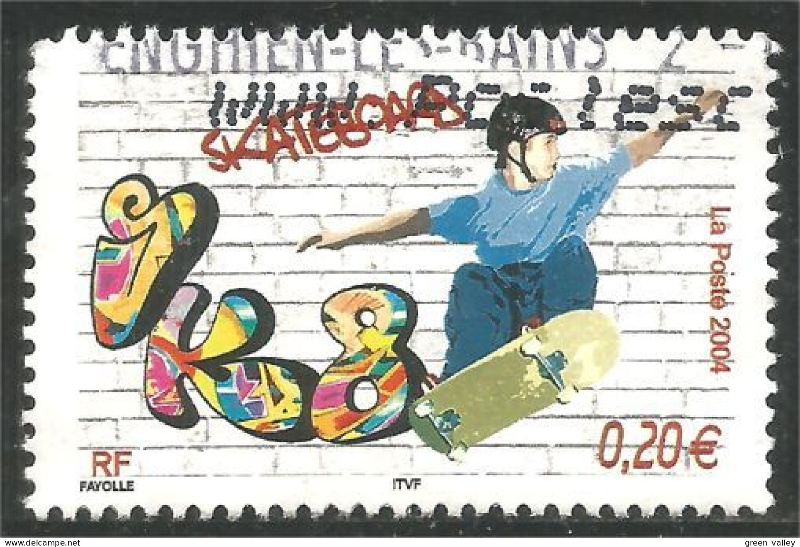 331eu-149 France Skateboard - Unclassified