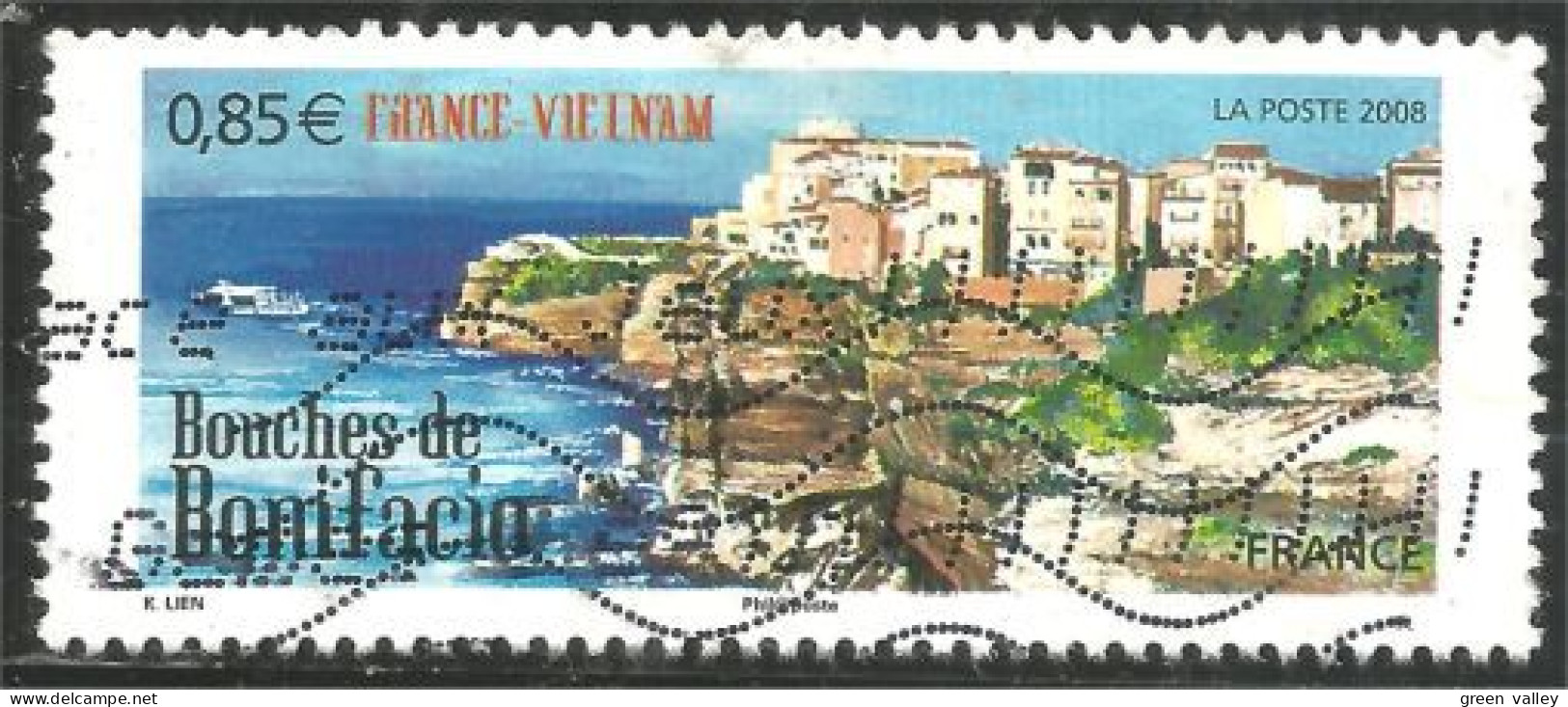 331eu-116 France Vietnam Bouches Bonifacio - Oblitérés