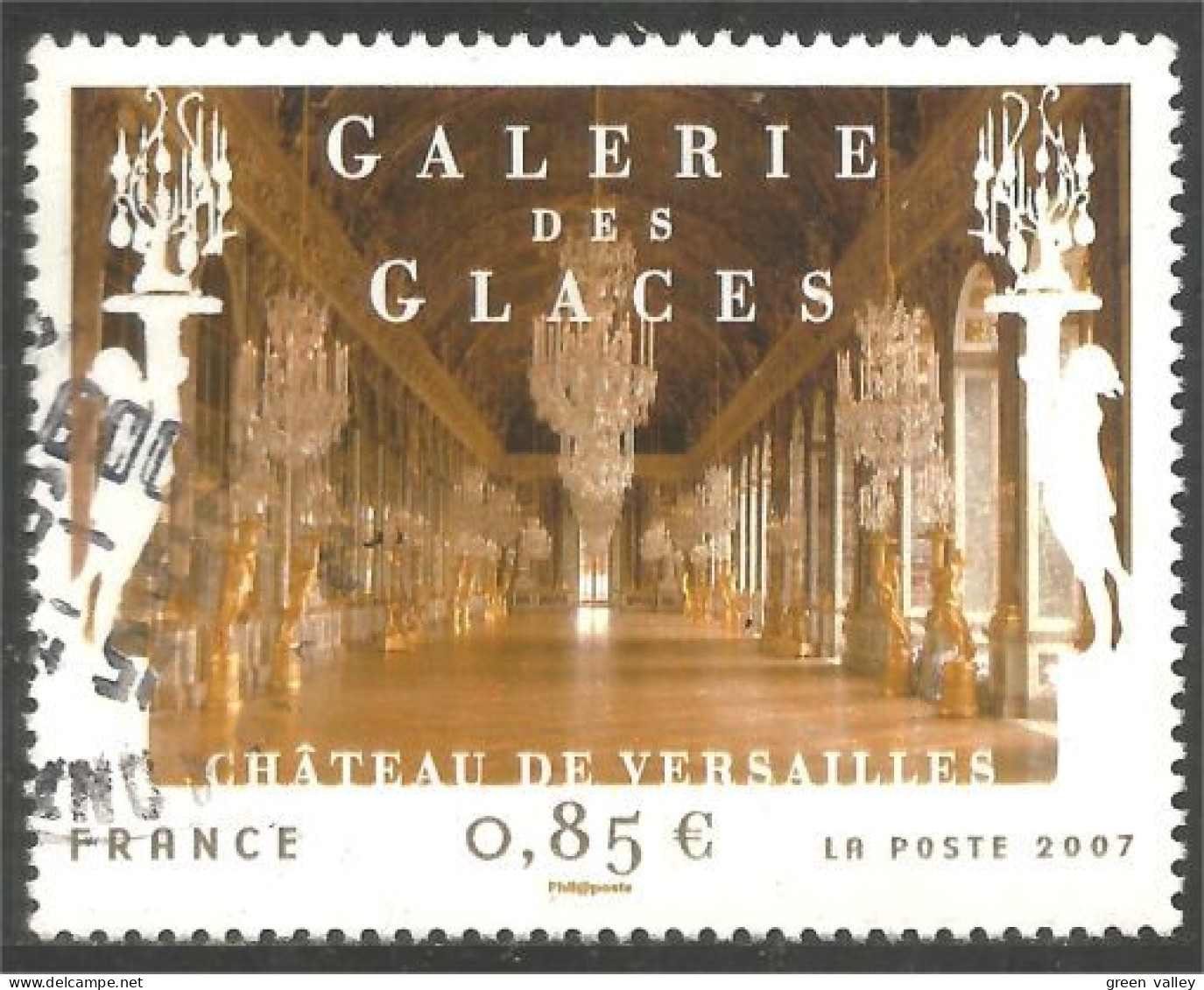 331eu-99 France Galeirie Glaces Chateau Versailles Castle Caslello - Oblitérés