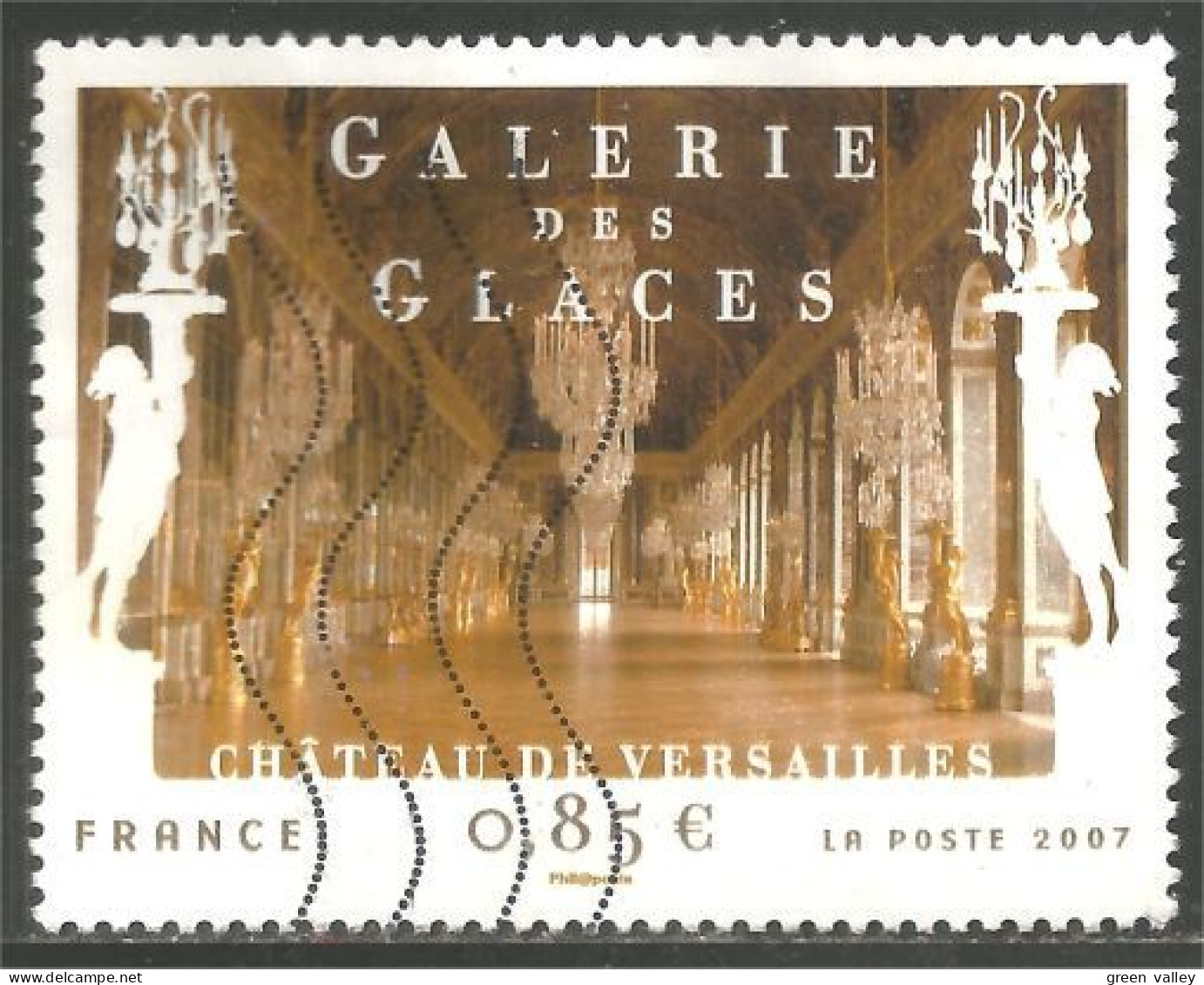 331eu-96 France Galeirie Glaces Chateau Versailles Castle Caslello - Oblitérés