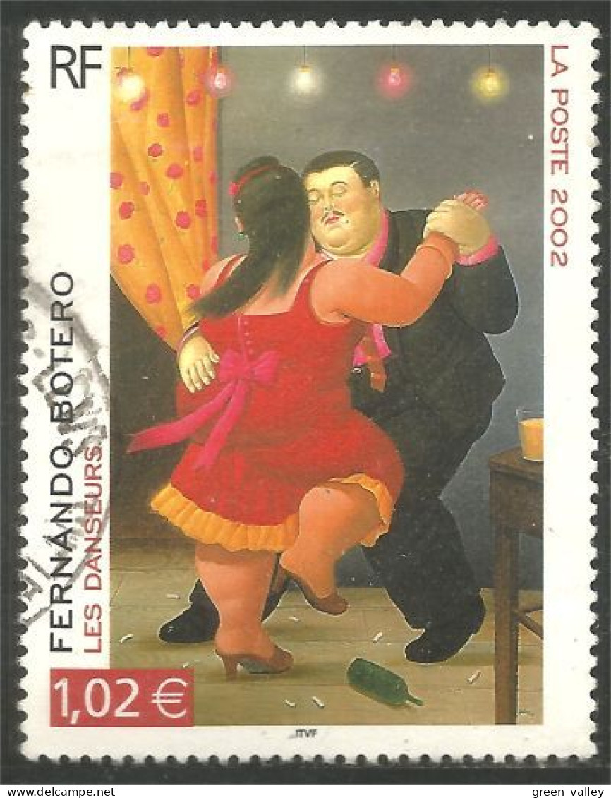 331eu-87 France Tableau Botero Danseurs Dancers Painting Danse Dance Dancing Tanz - Sonstige & Ohne Zuordnung