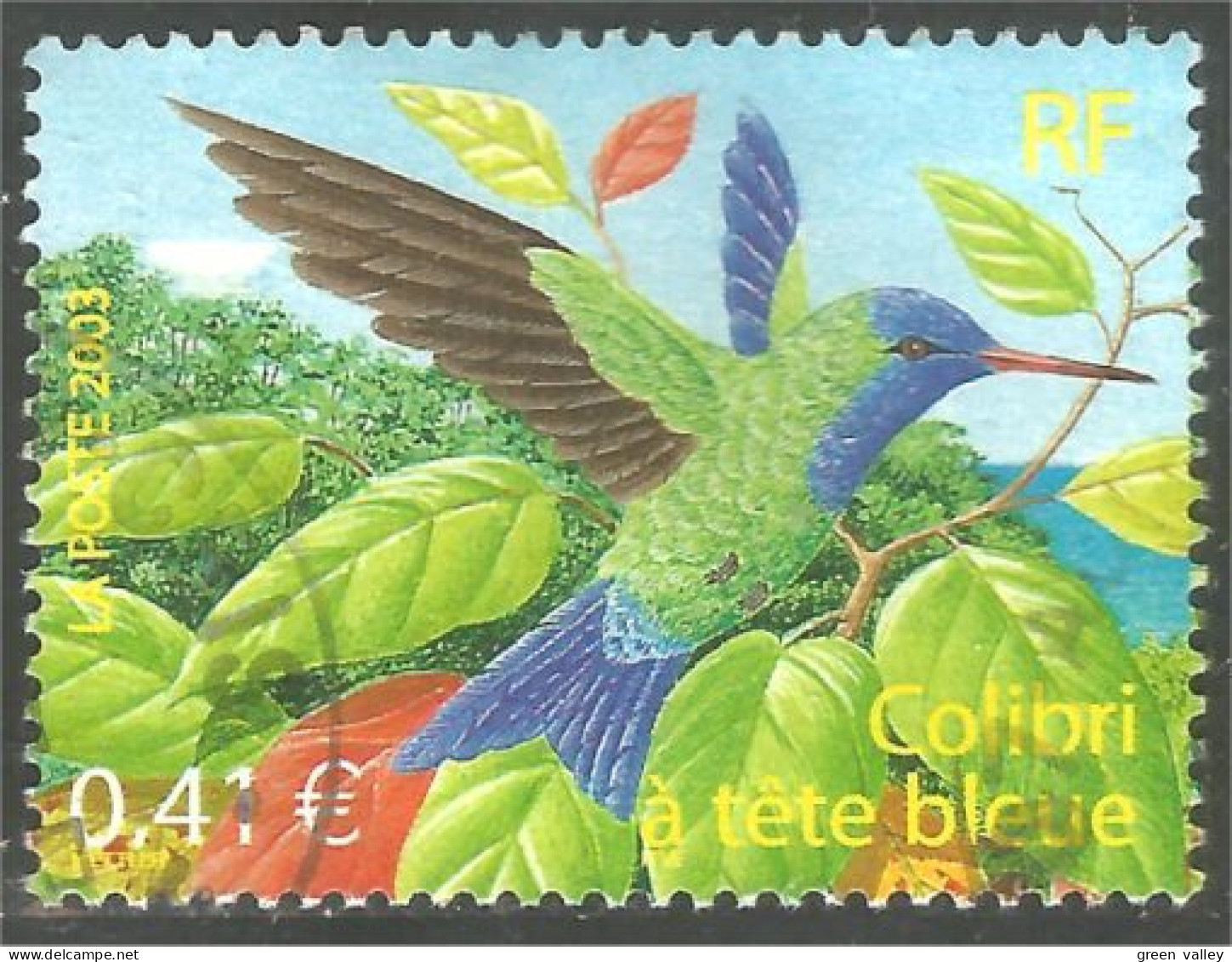 331eu-38 France Colibri Oiseau-mouche Hummingbird  - Colibríes