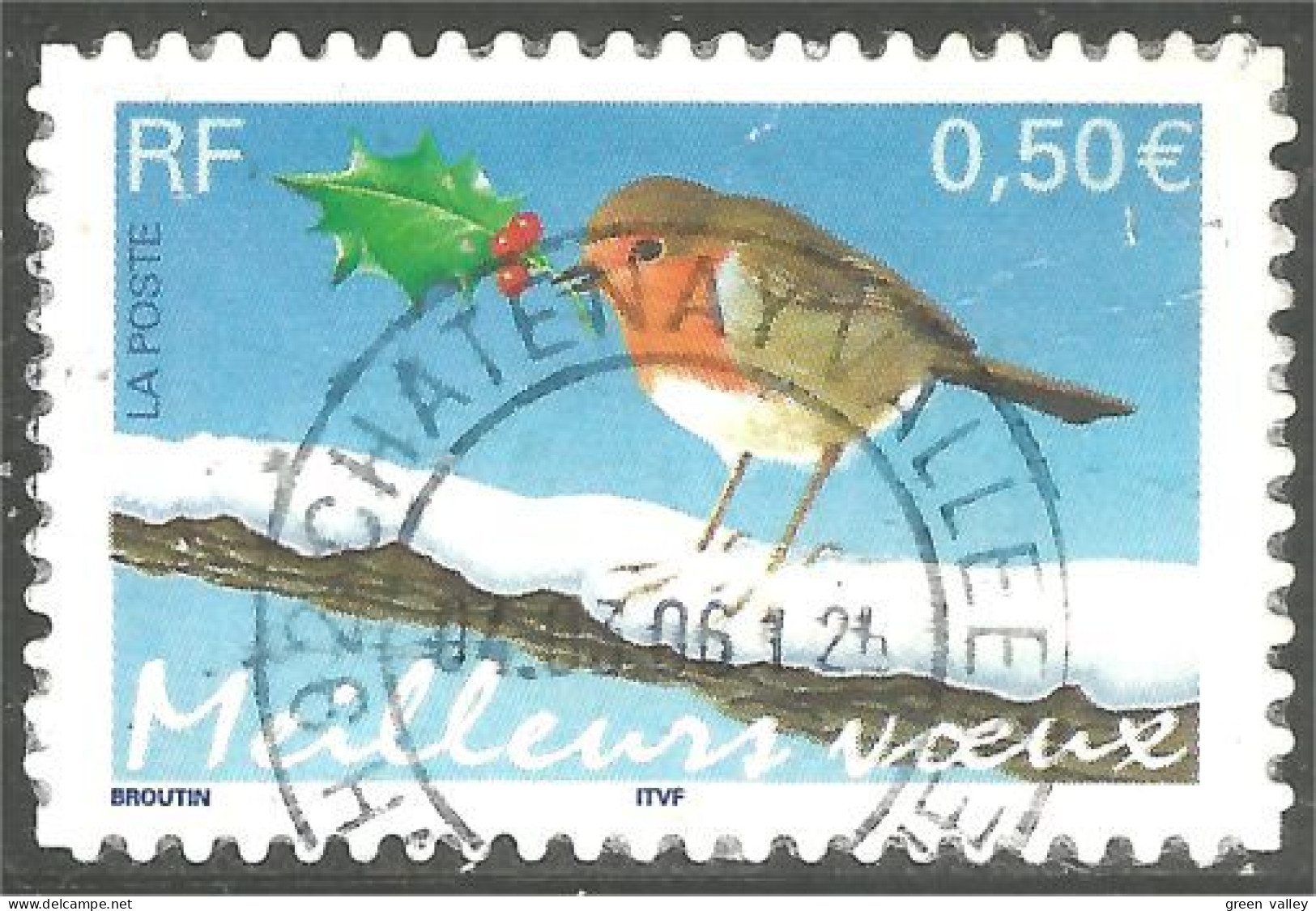 331eu-35 France Rouge-gorge Robin - Other & Unclassified
