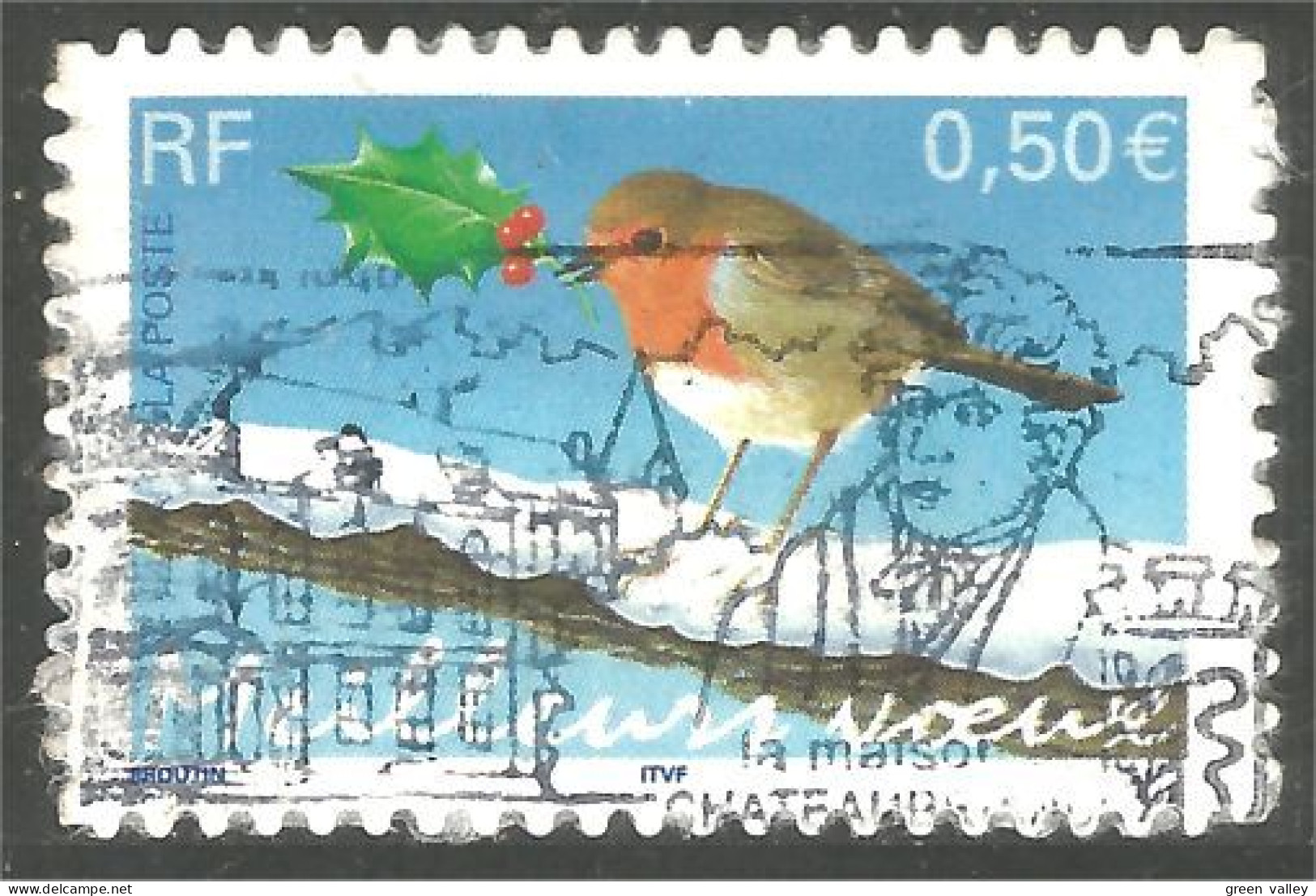 331eu-34 France Rouge-gorge Robin - Other & Unclassified