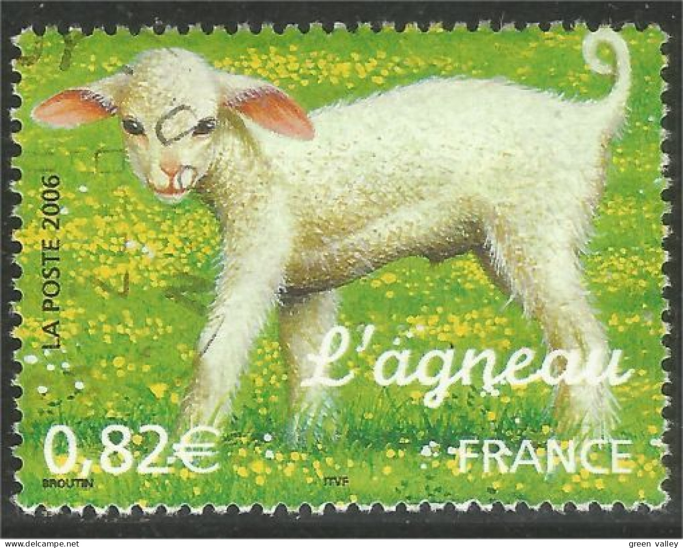 331eu-10 France Mouton Agneau Lamb Schapen Pecora Oveja Sheep Agnello Schaap Lam Lamm Cordero - Alimentation