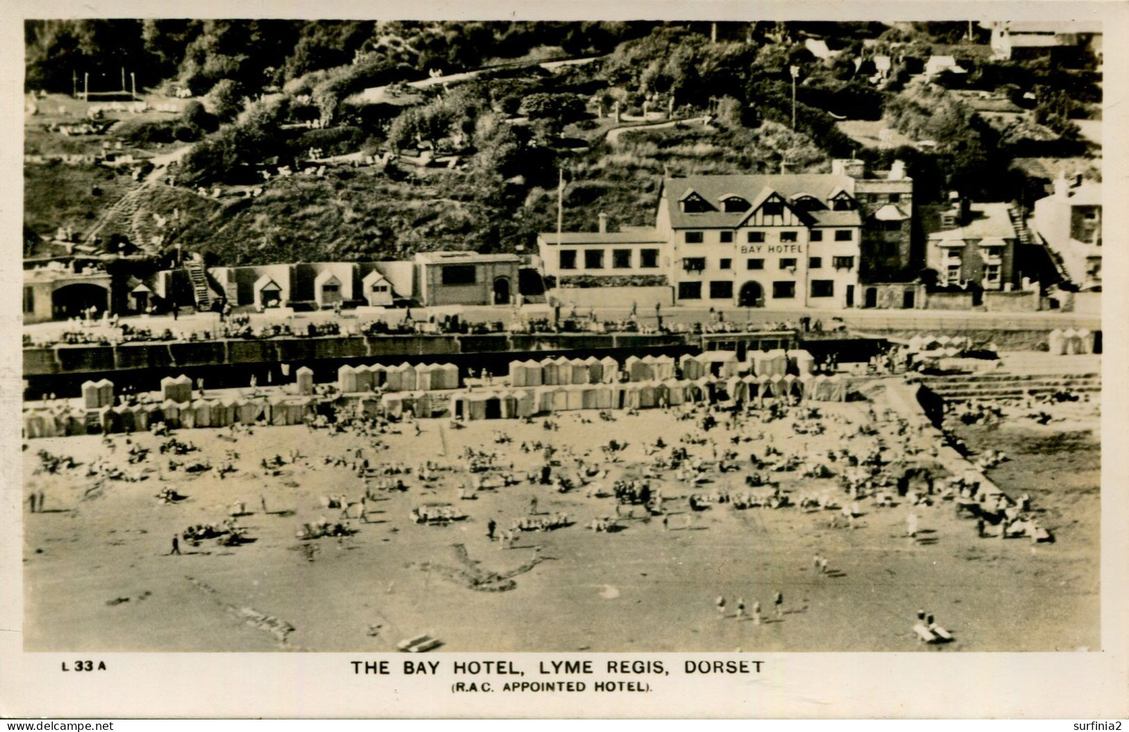 DORSET - LYME REGIS - THE BAY HOTEL RP  Do1135 - Other & Unclassified