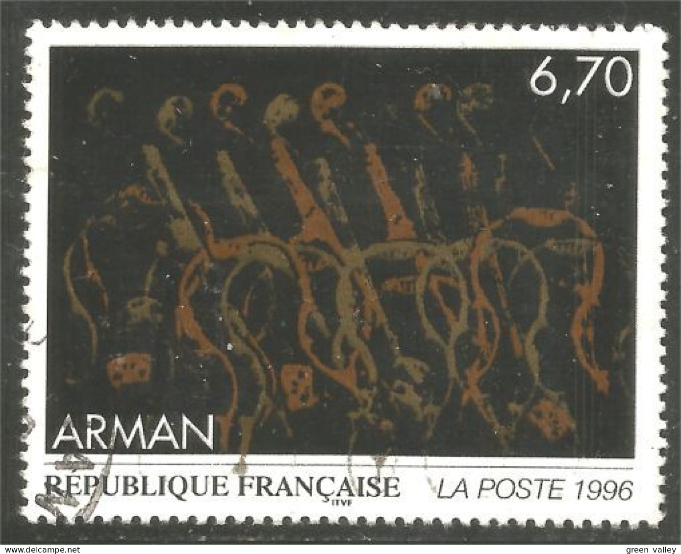 331nf-63 France Tableau Arman Painting - Moderne