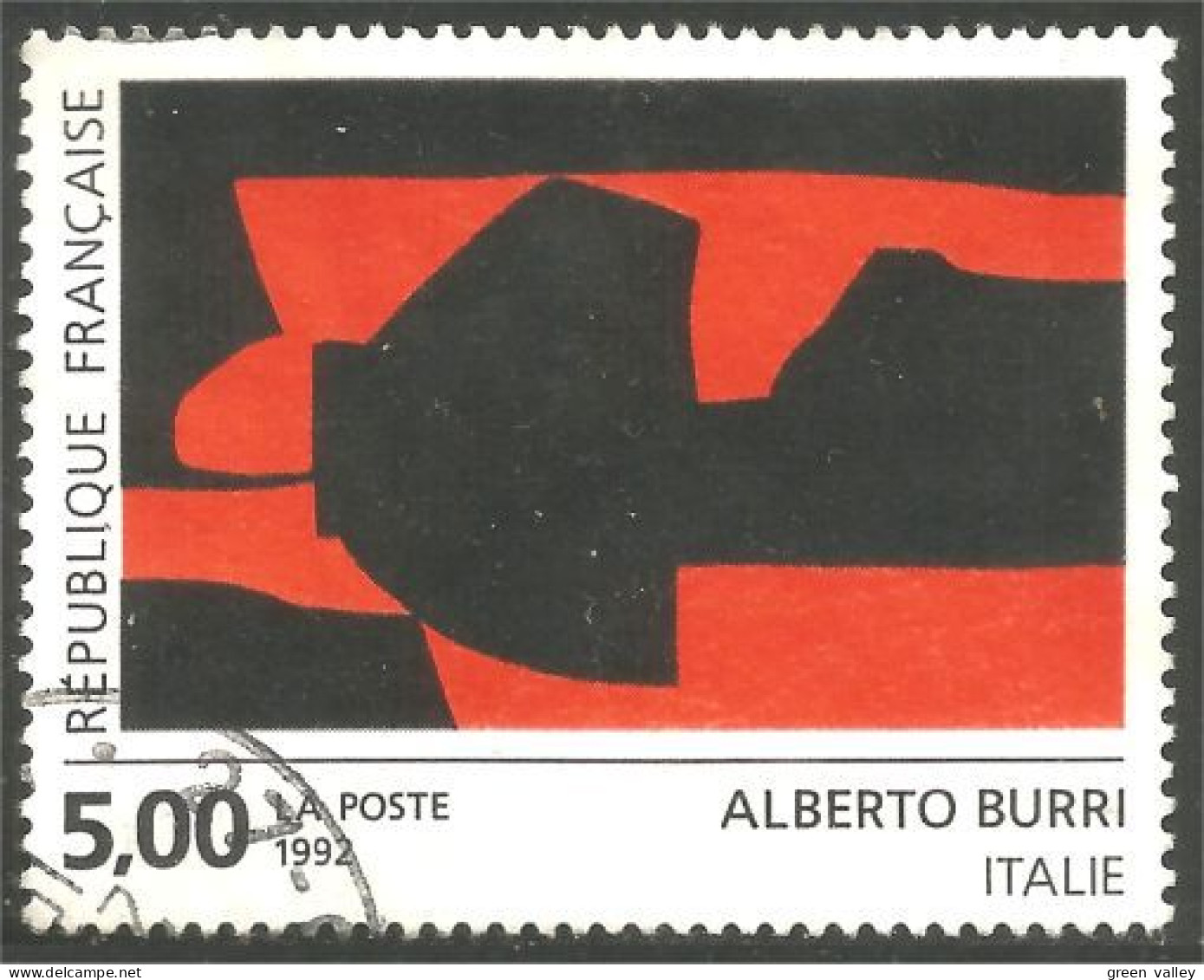 331nf-58 France Tableau Alberto Burri Painting - Moderni