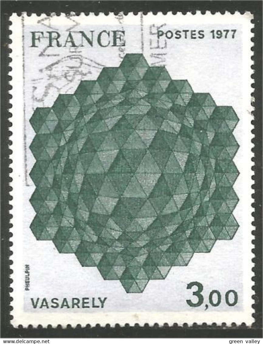 331nf-30 France Tableau Vasarely Painting - Modernos