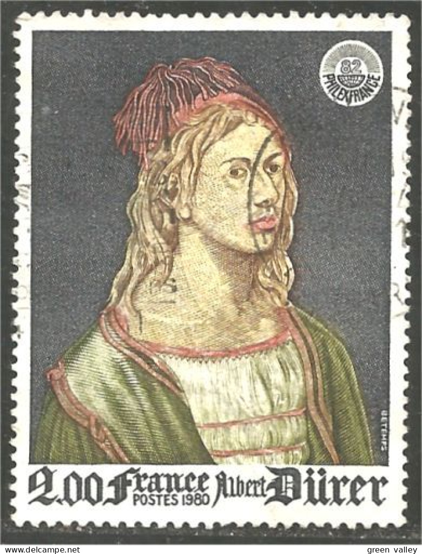 331nf-27 France Tableau Albert Durer Painting - Used Stamps