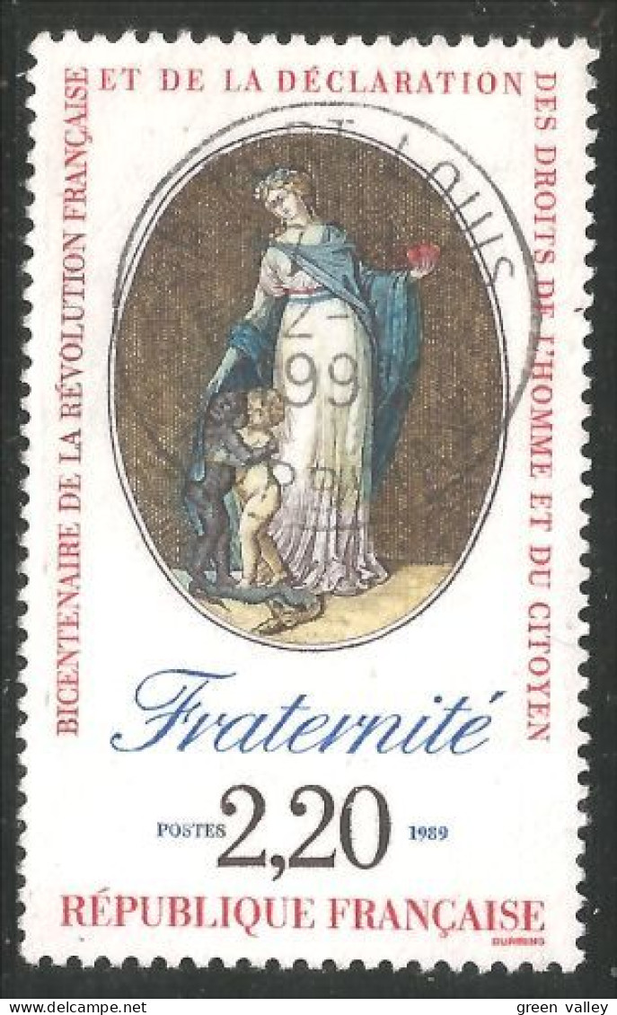 331nf-13 France Bicentenaire Révolution Française Fraternité Fraternity - Revolución Francesa