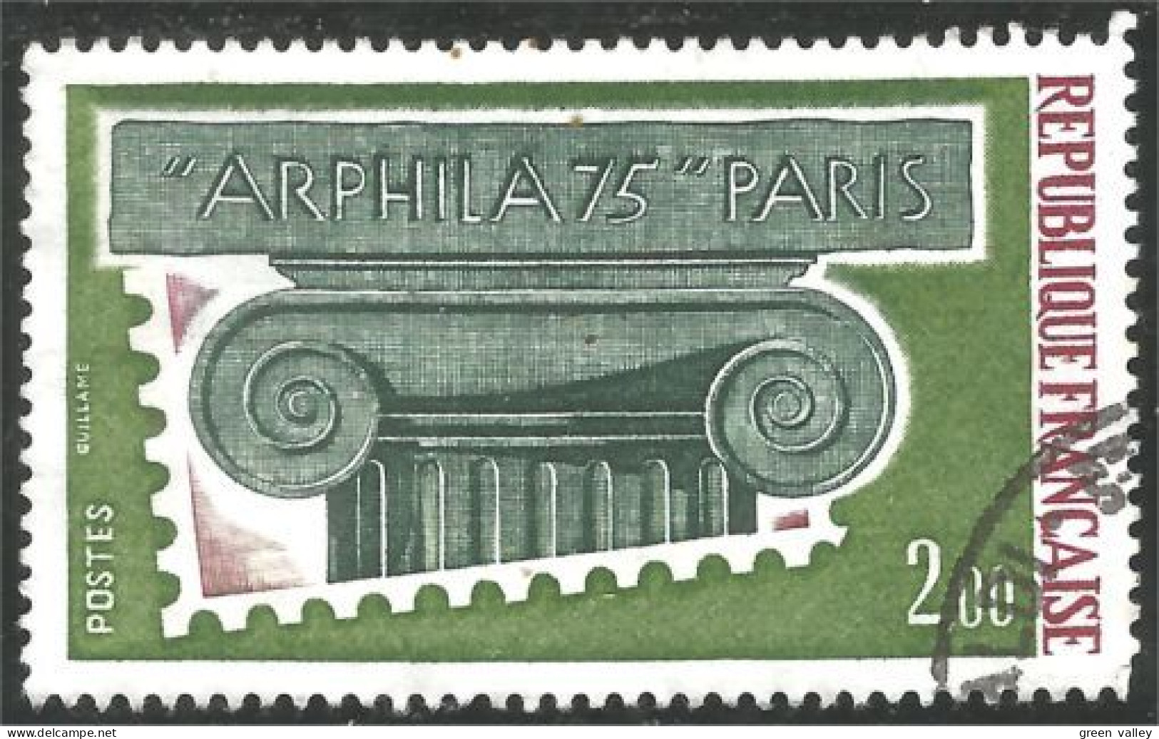 331nf-2 France Arphila 75 Exposition Philatélique - Used Stamps