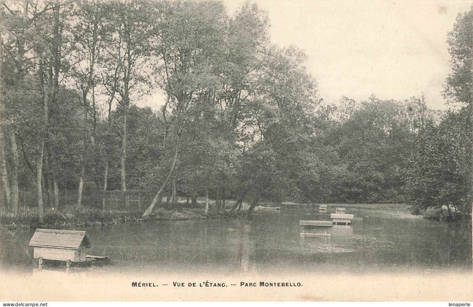 D5113 Mériel Vue De L'étang - Meriel