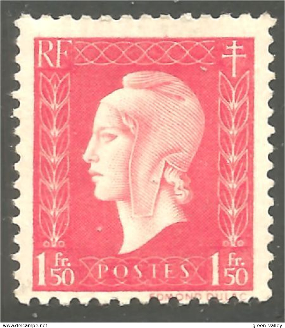 336 France Yv 691 Londres Marianne De Dulac 1 Fr 50 MNH ** Neuf SC (691-2b) - 1944-45 Marianne (Dulac)