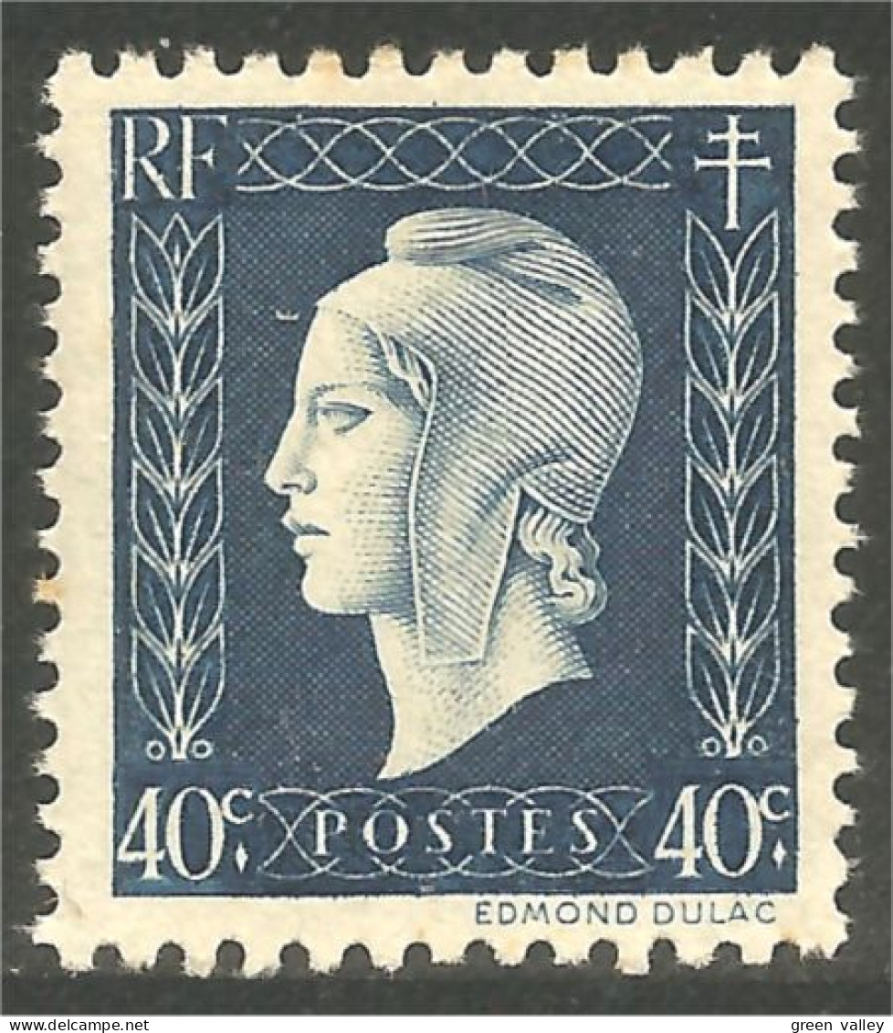 336 France Yv 684 Londres Marianne De Dulac 40c MNH ** Neuf SC (684-1b) - 1944-45 Marianne De Dulac