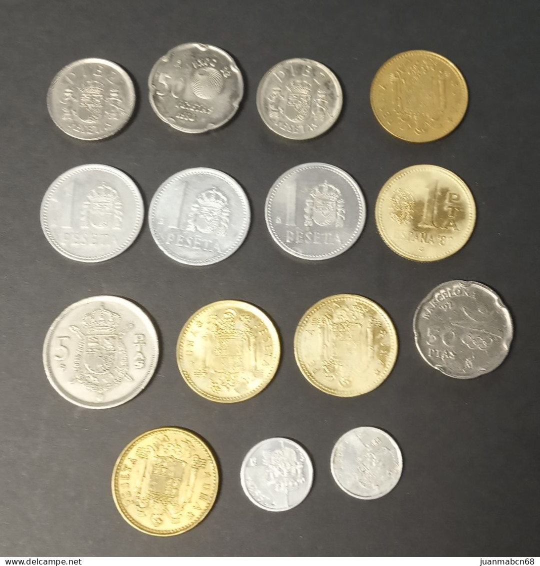Coleccion De 40 Monedas Españolas (decadas 70, 80 Y 90) - Autres & Non Classés