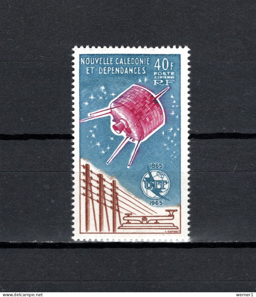 New Caledonia 1965 Space ITU Centenary Stamp MNH - Oceania