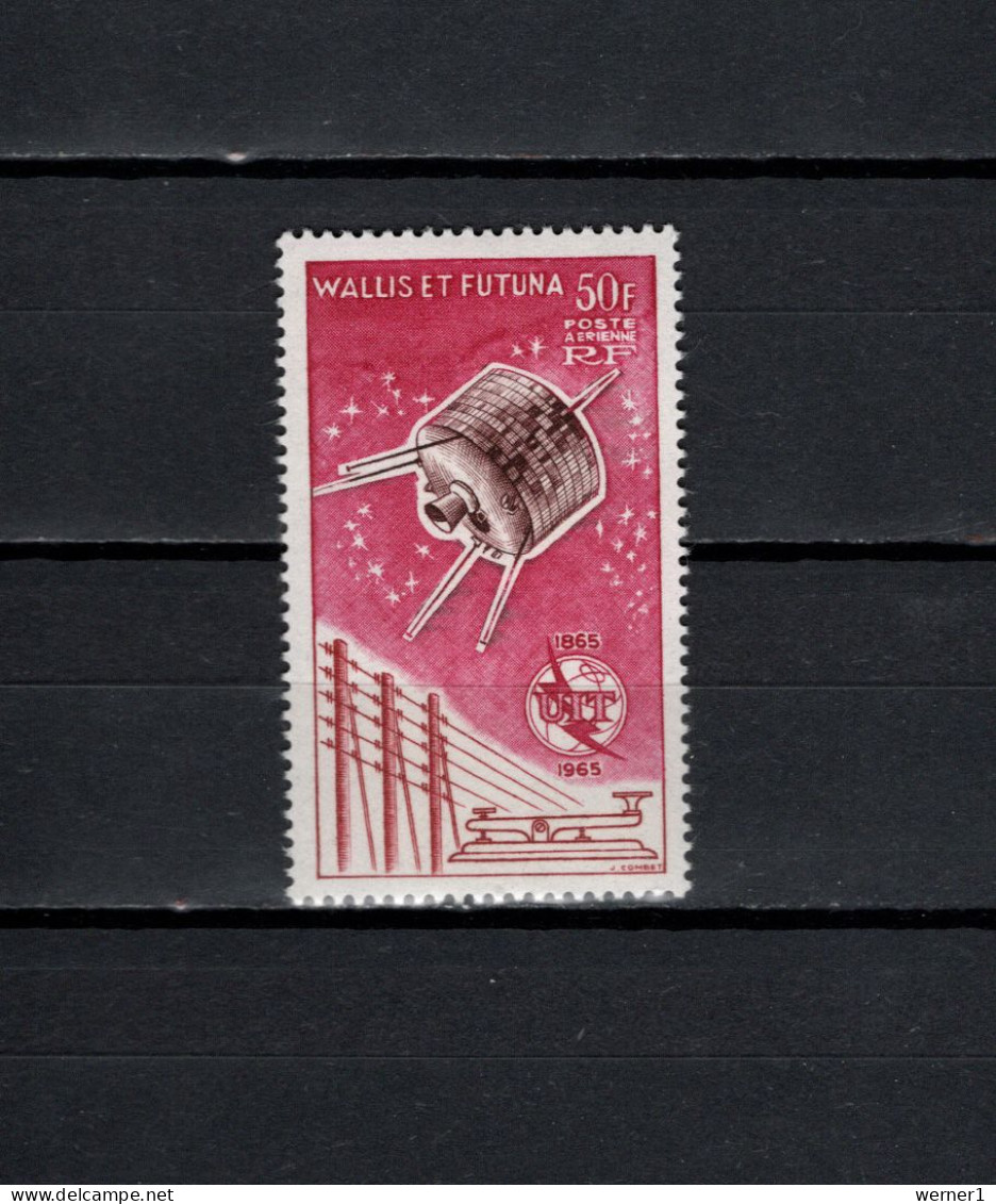 Wallis & Futuna 1965 Space ITU Centenary Stamp MNH - Ozeanien