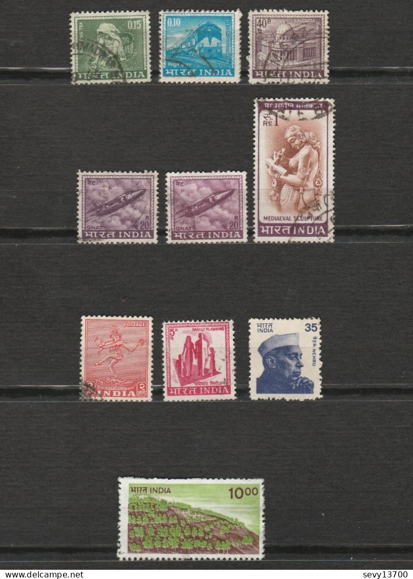 Inde - Lot De 24 Timbres - Other & Unclassified