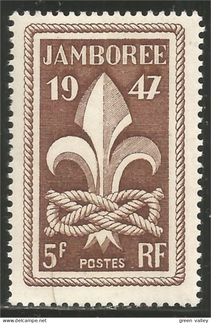 337 France Yv 787 Emblème Scouts World Jamboree Mondial MNH ** Neuf SC (787-1) - Unused Stamps