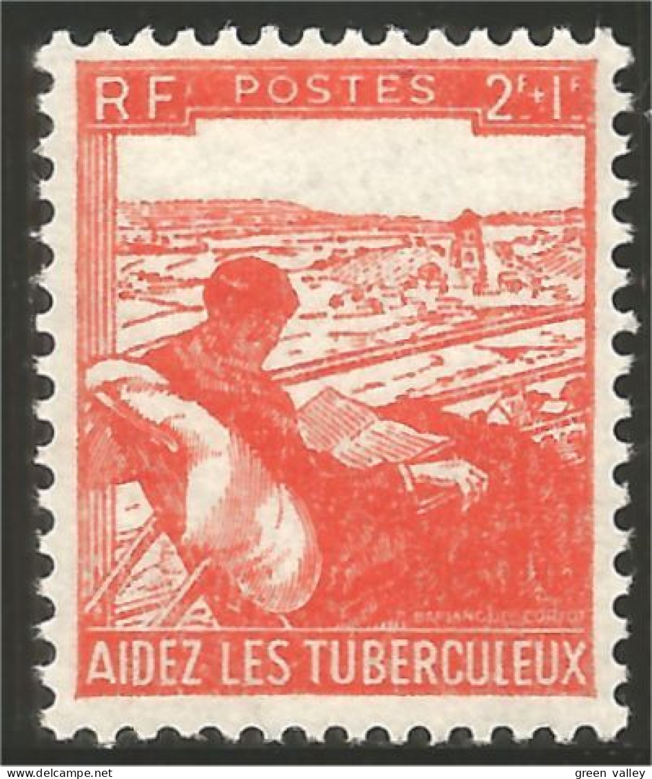 337 France Yv 736 Tuberculeux Tuberculosis Tuberculose Tubercolosi MNH ** Neuf SC (736-1a) - Medizin