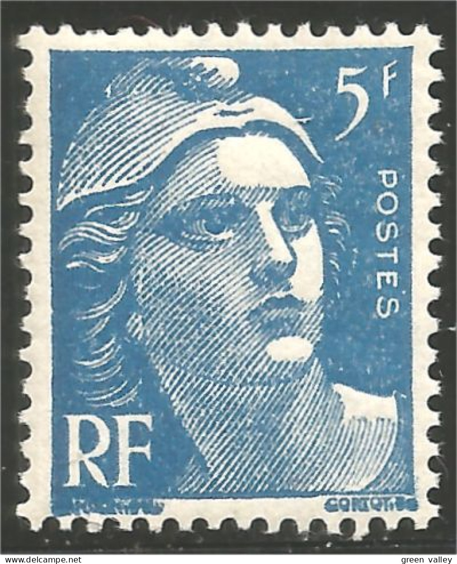 337 France Yv 719B Marianne Gandon MNH ** Neuf SC (719B-1b) - 1945-54 Marianne Of Gandon