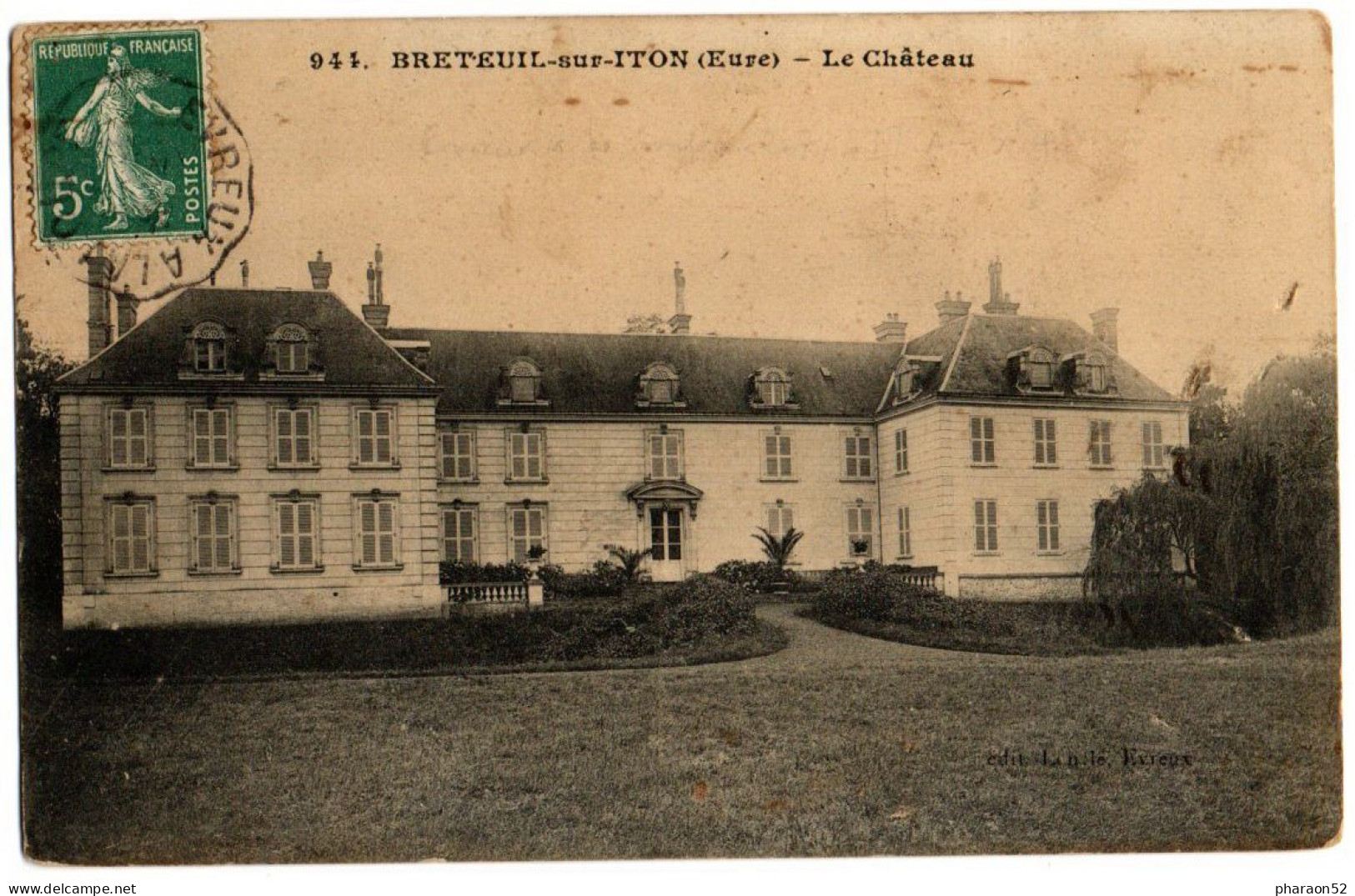 Breteuil Sur Iton- Le Chateau - Breteuil