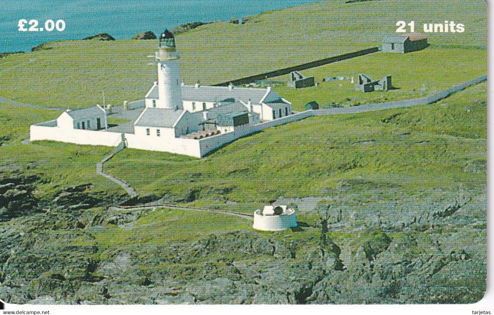 MAN-143 TARJETA DE LA ISLA DE MAN DEUN FARO (LIGHTHOUSE) - Man (Isle Of)