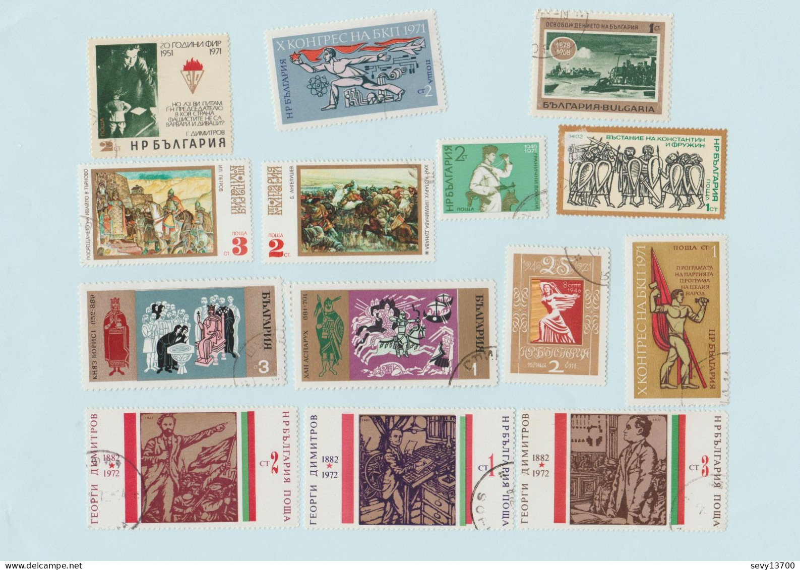 Bulgarie - Lot De 117 Timbres - Collections, Lots & Séries