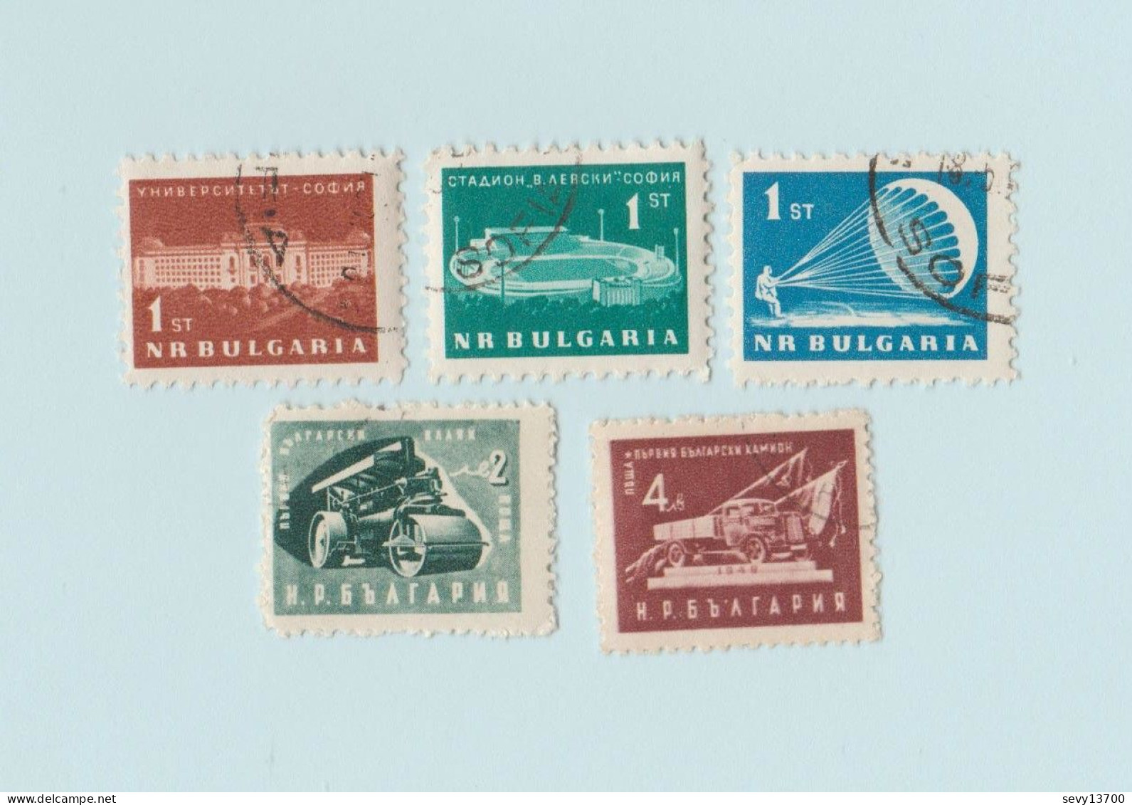 Bulgarie - lot de 117 timbres